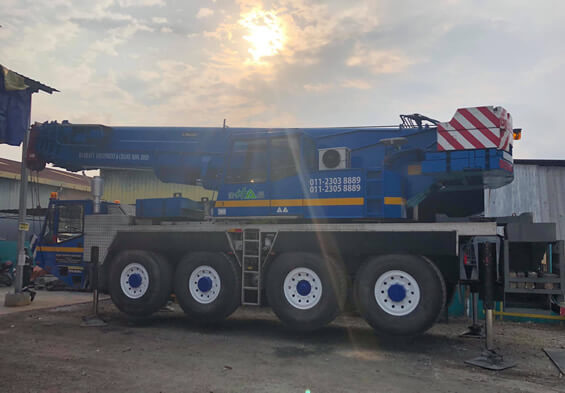 Professional Crane Rental Supplier in Melaka Malaysia Professional Crane Rental Supplier in Melaka Malaysia
