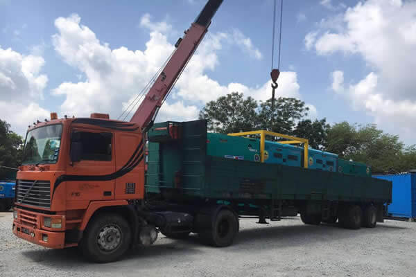 Turnaround at PCFK, Kedah - Supply Cranes Air Compressors Low Loaders And Forklifts